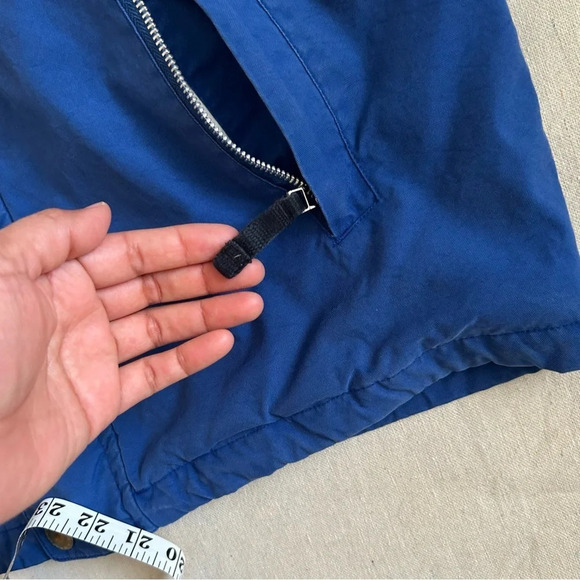 Vintage Nautica Lightweight Blue Jacket with Hidden Hoodie Size Medium - Picture 8 of 13